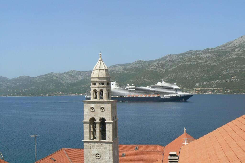Smiley Apartment With A Million Dollar View Korcula Town Exterior foto